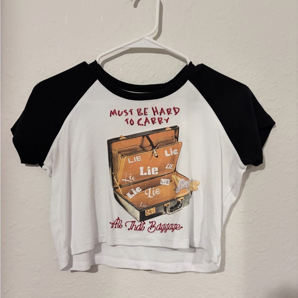 Black and White Graphic Tee